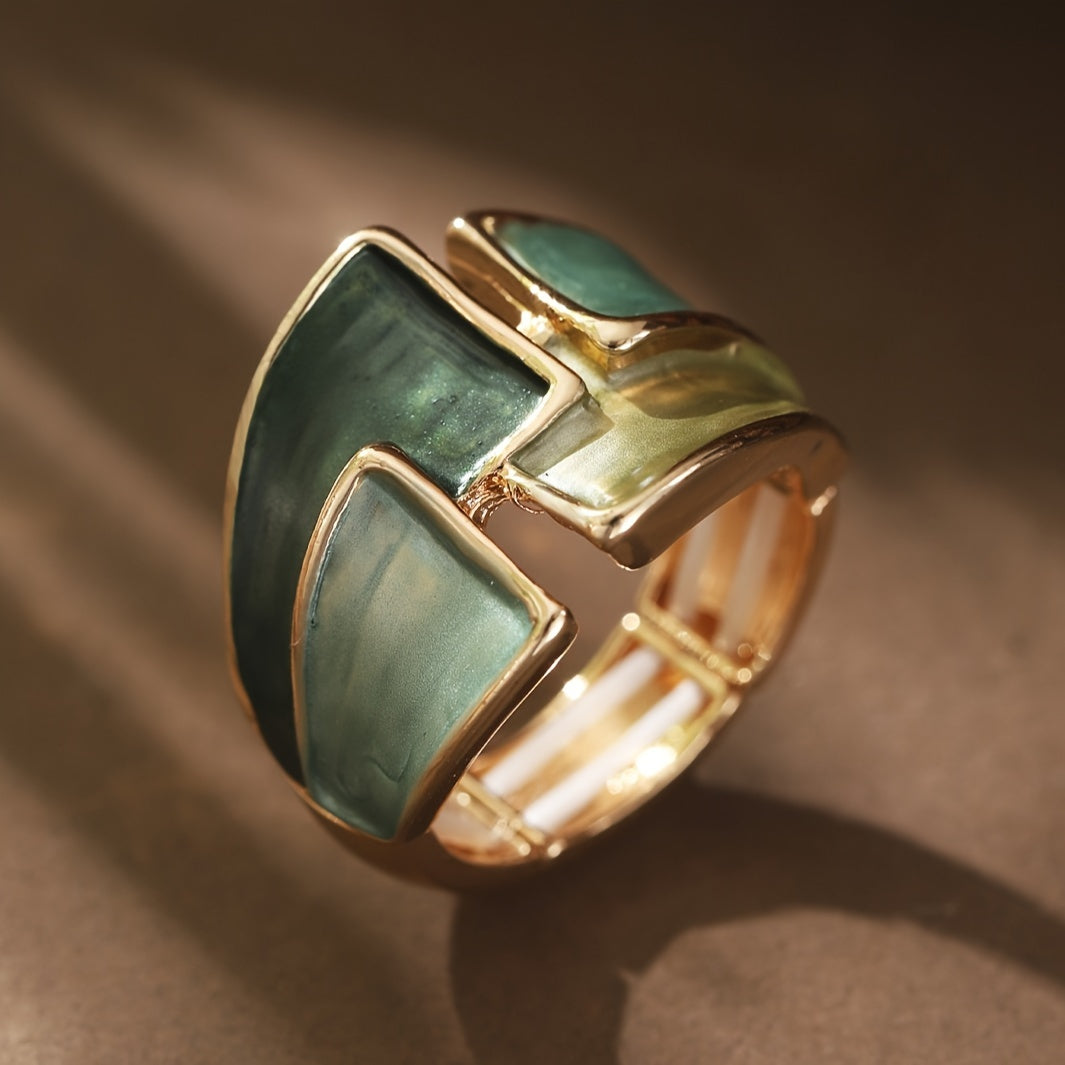 Vintage handgemalter Ring