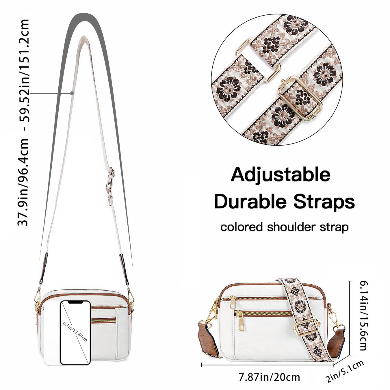 Camilla | Verfeinerte Leder Schultertasche