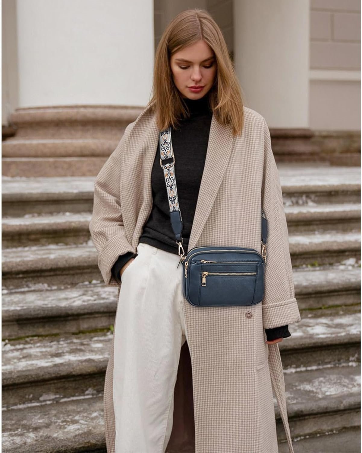 Camilla | Verfeinerte Leder Schultertasche