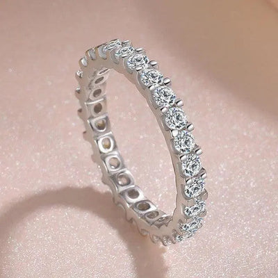 Silberring mit Zirkonia-Einlage