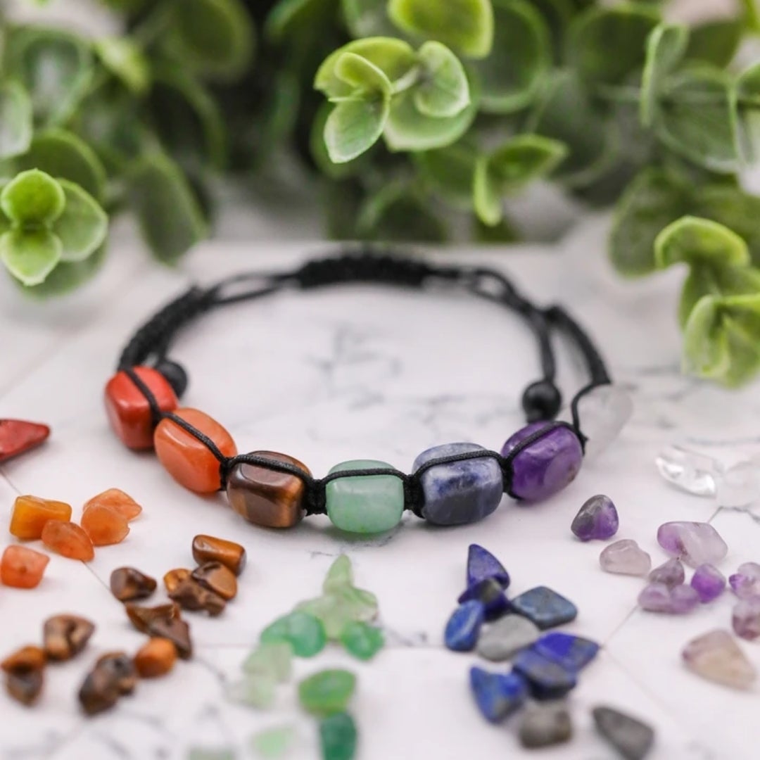 Handgemachtes Natur-Magie-Steine Wohlstand-Armband