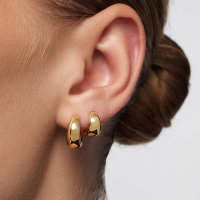 Rue Mini Hoops | Gold