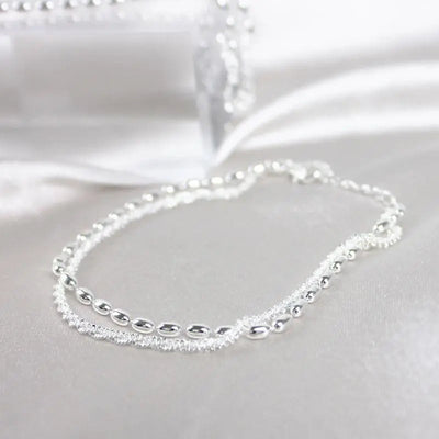Silbernes Zirkonia-Armband
