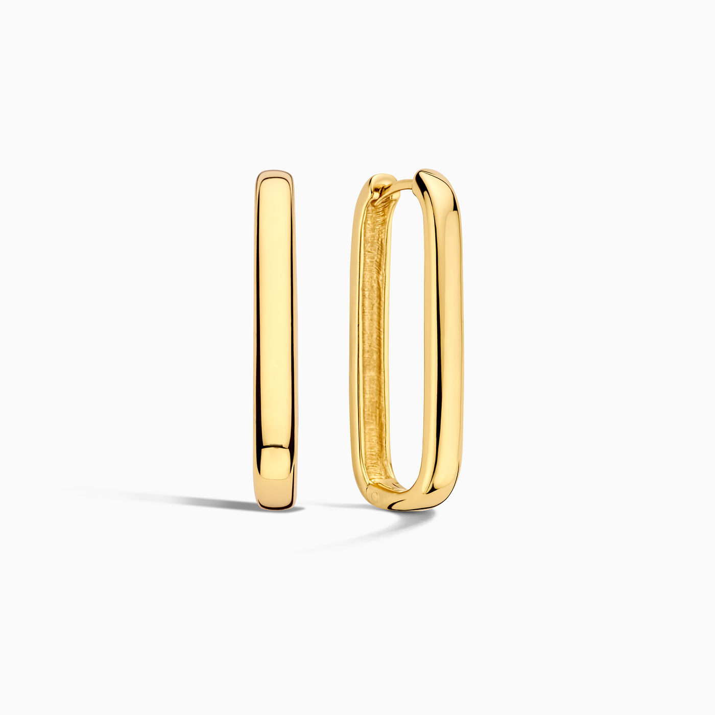 Große Icon Ohrringe | Gold