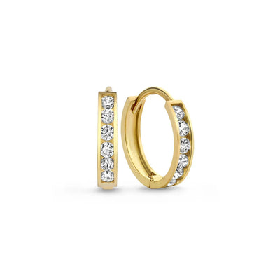 Dara Brillane Ohrringe Set | Gold