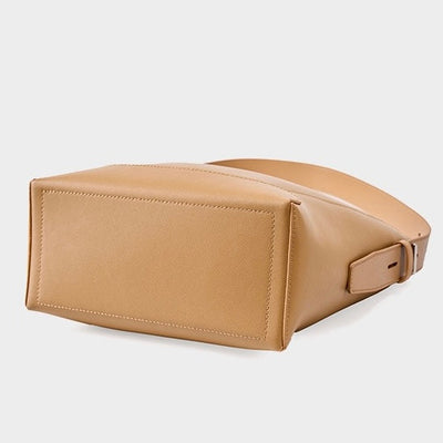 Echte Leder Crossbody & Schulter Oversized Bucket Bag