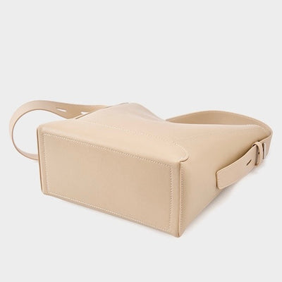 Echte Leder Crossbody & Schulter Oversized Bucket Bag