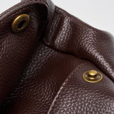 Retro Echtes Leder Weiche Minimalistische Tragetasche