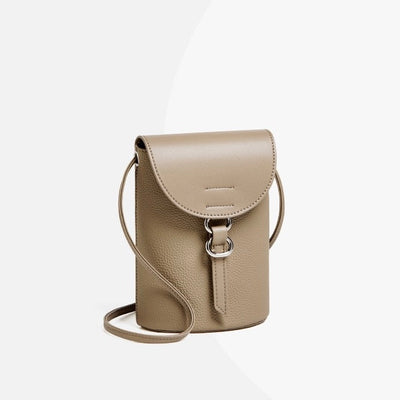Echtes Leder Mini Crossbody Handy Tasche