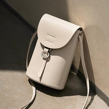 Echtes Leder Mini Crossbody Handy Tasche