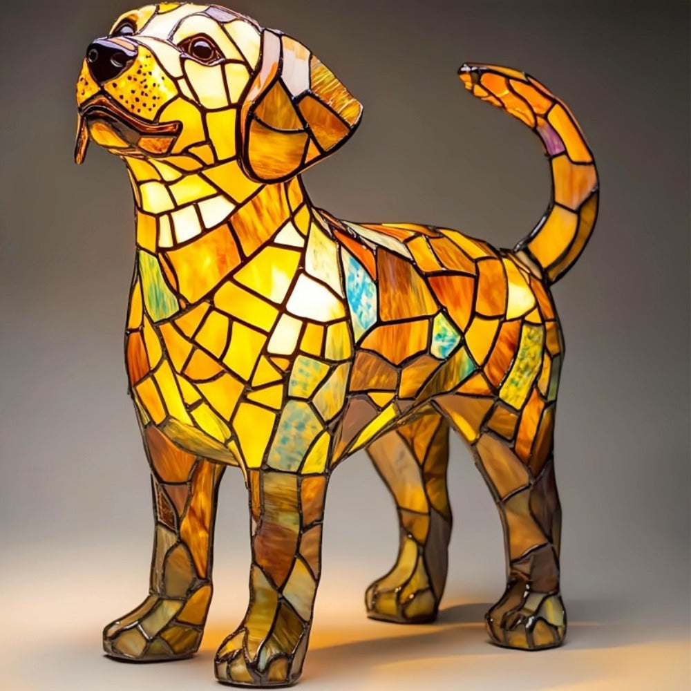 Labrador Lichtlampe