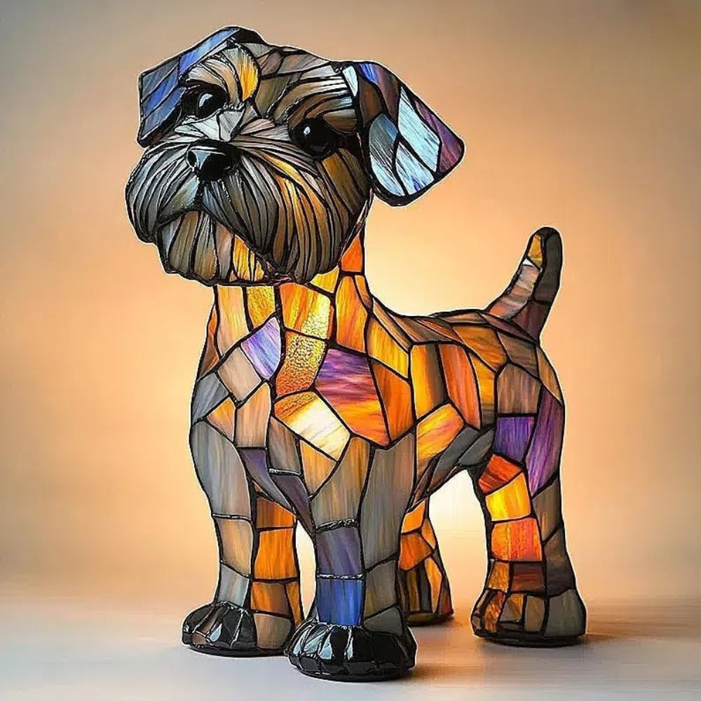Stolz auf Terrier Lampe
