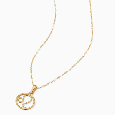 Zodiaczeichen Halskette | Gold