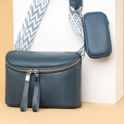 Nina | Edle Leder Schultertasche