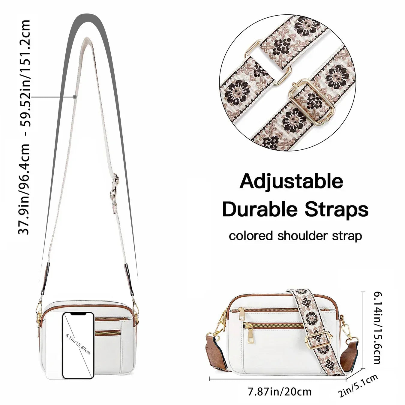 Edith | Verfeinerte Leder Schultertasche