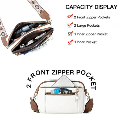 Edith | Verfeinerte Leder Schultertasche