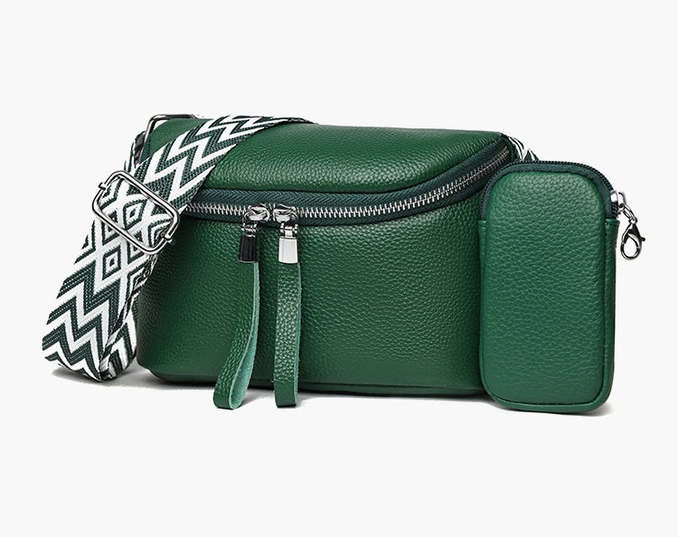 Nina | Edle Leder Schultertasche