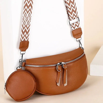 Hayley | Verfeinerte Leder Schultertasche
