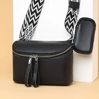 Nina | Edle Leder Schultertasche