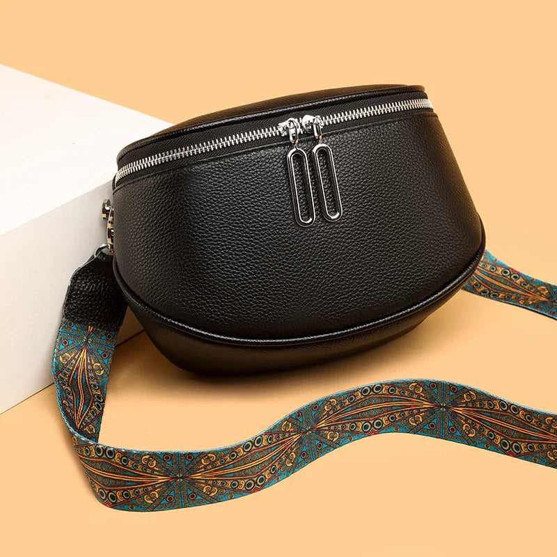 Indie | Verfeinerte Leder Schultertasche