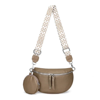 Hayley | Verfeinerte Leder Schultertasche