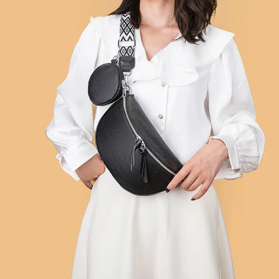 Hayley | Verfeinerte Leder Schultertasche