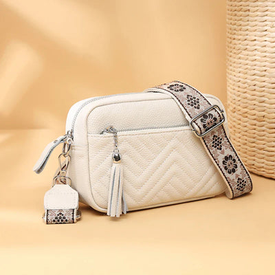 Bianca | Veredelte Leder Schultertasche