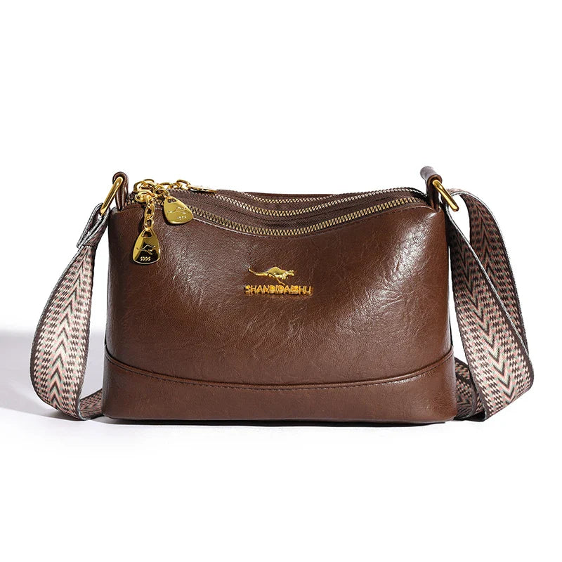 Addison | Edle Leder Schultertasche