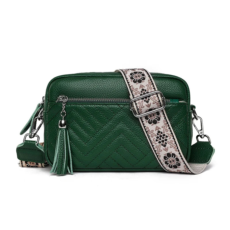 Bianca | Veredelte Leder Schultertasche