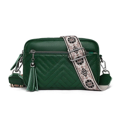 Bianca | Veredelte Leder Schultertasche