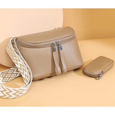 Nina | Edle Leder Schultertasche