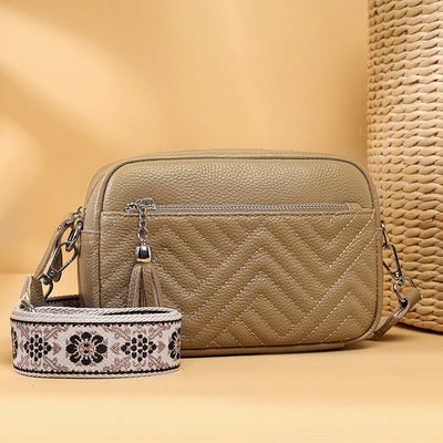 Bianca | Veredelte Leder Schultertasche