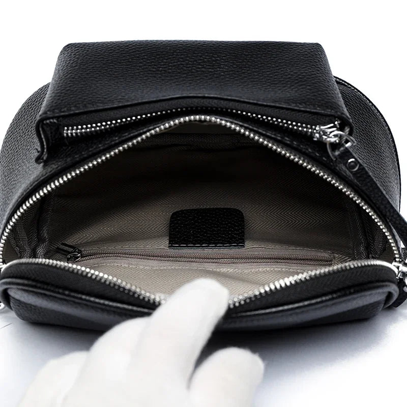 Elsie | Edle Leder Schultertasche