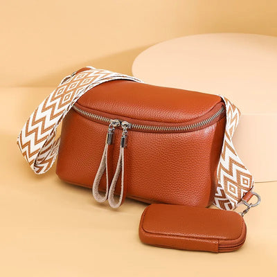 Nina | Edle Leder Schultertasche