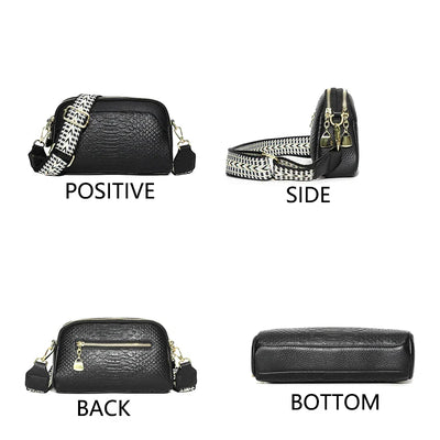 Amara | Edle Leder Schultertasche