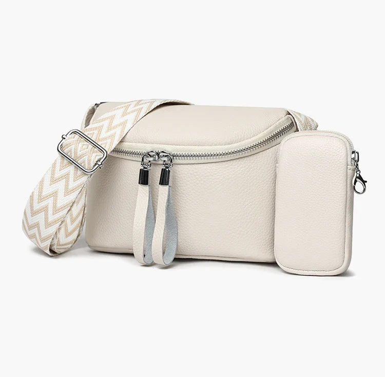 Nina | Edle Leder Schultertasche