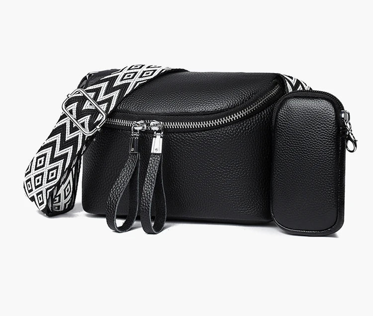 Nina | Edle Leder Schultertasche