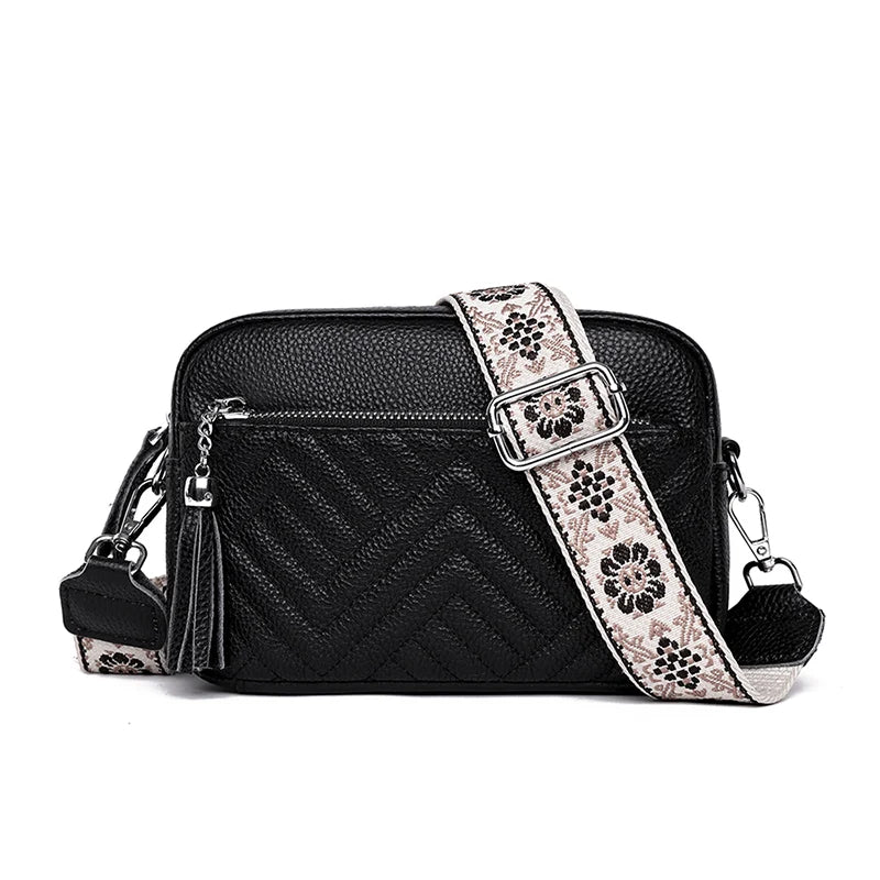 Bianca | Veredelte Leder Schultertasche