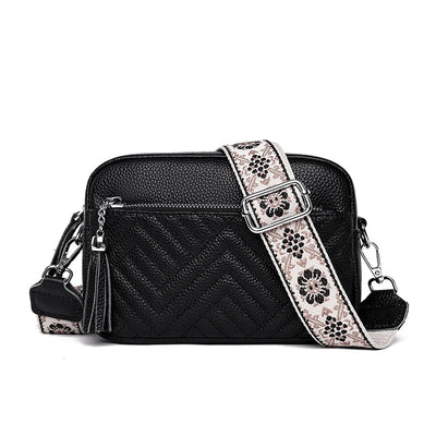 Bianca | Veredelte Leder Schultertasche