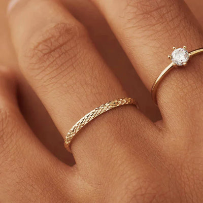 Ameline Spalier Ring | Gold