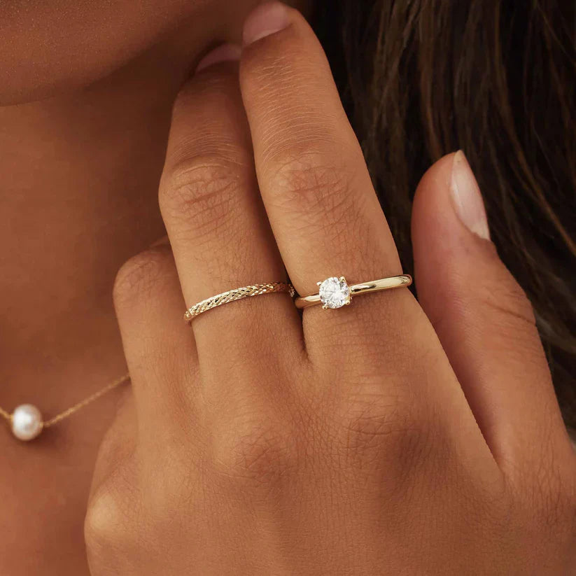 Ameline Spalier Ring | Gold