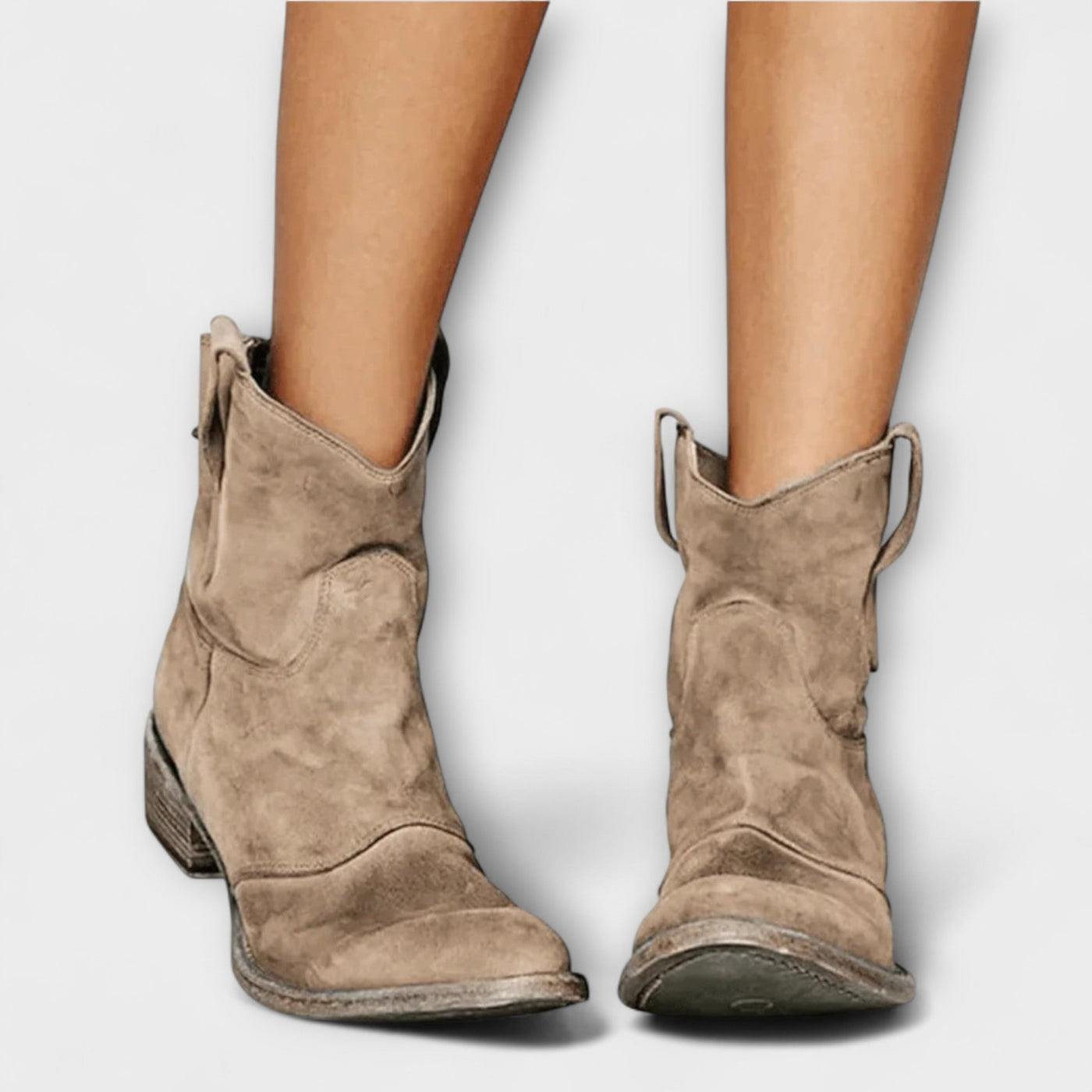 Mia - Wildlederstiefel im Savannah-Stil