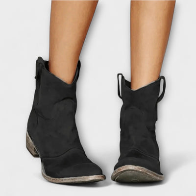 Mia - Wildlederstiefel im Savannah-Stil