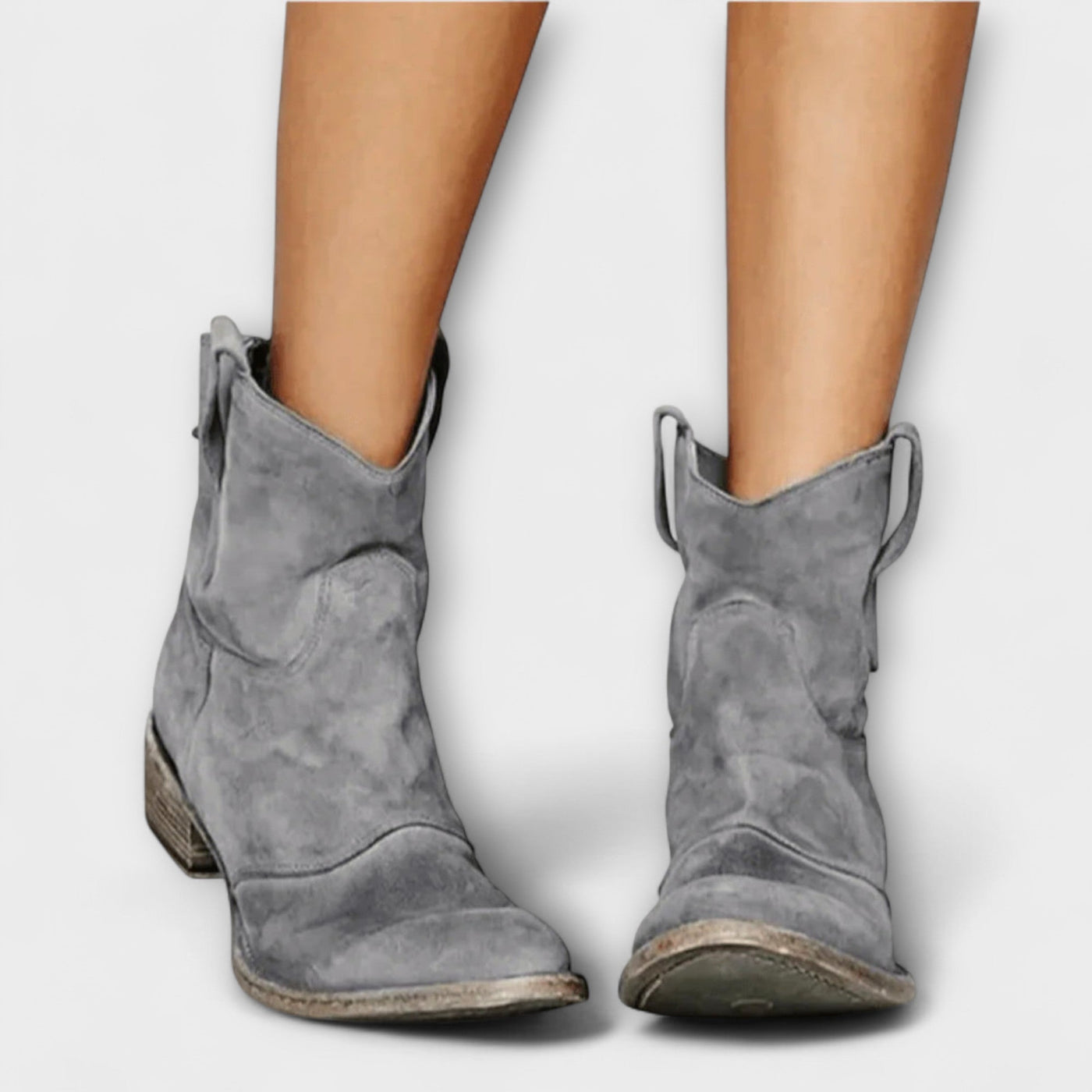 Mia - Wildlederstiefel im Savannah-Stil