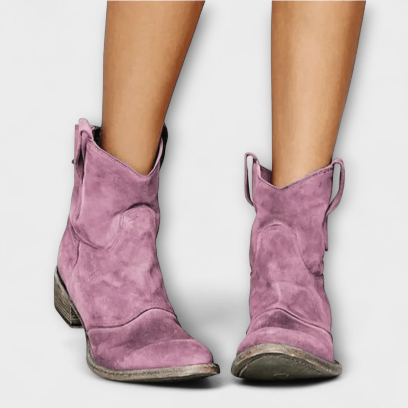 Mia - Wildlederstiefel im Savannah-Stil