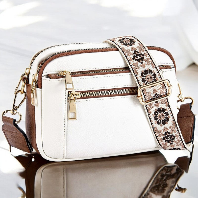 Camilla | Verfeinerte Leder Schultertasche