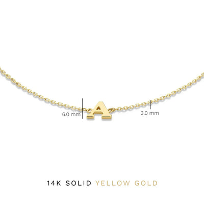 Vita Signa Initialarmband | Gold