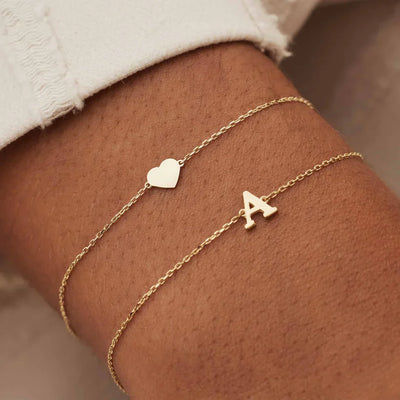 Vita Signa Initialarmband | Gold