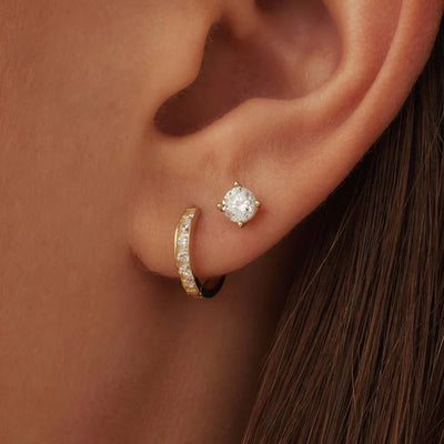 Dara Brillane Ohrringe Set | Gold