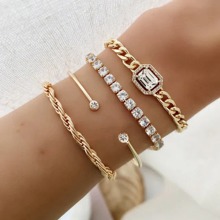 Domitia Calvina Armbandset | Gold